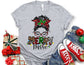 Merry Nurse Lady Shirt - Christmas Nurse Shirt