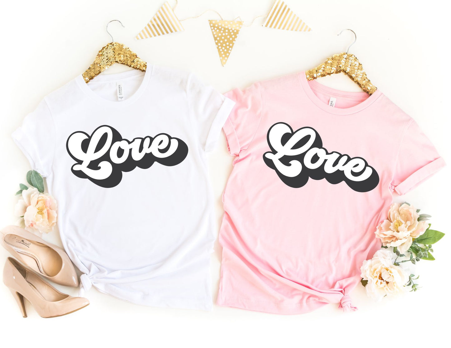 Retro Love Shirt - Valentines Day Shirt