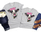 Cow Valentine Shirt - Valentines Day Mommy and Me Shirts