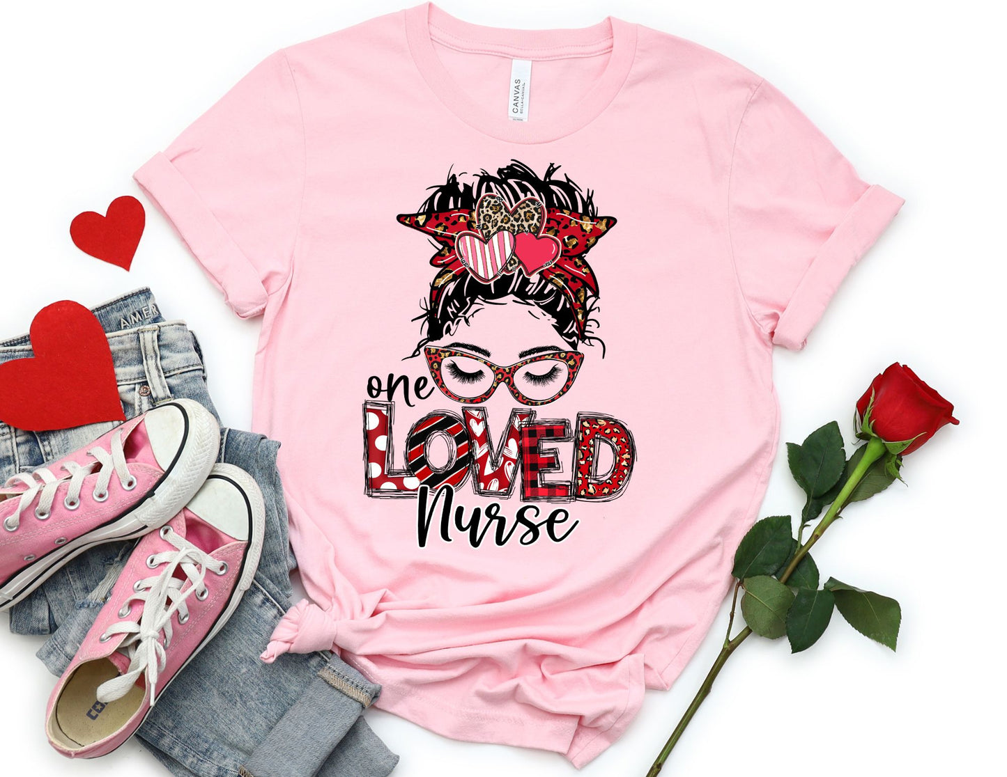 One Loved Nurse Shirt - Valentine Nurse Shirt