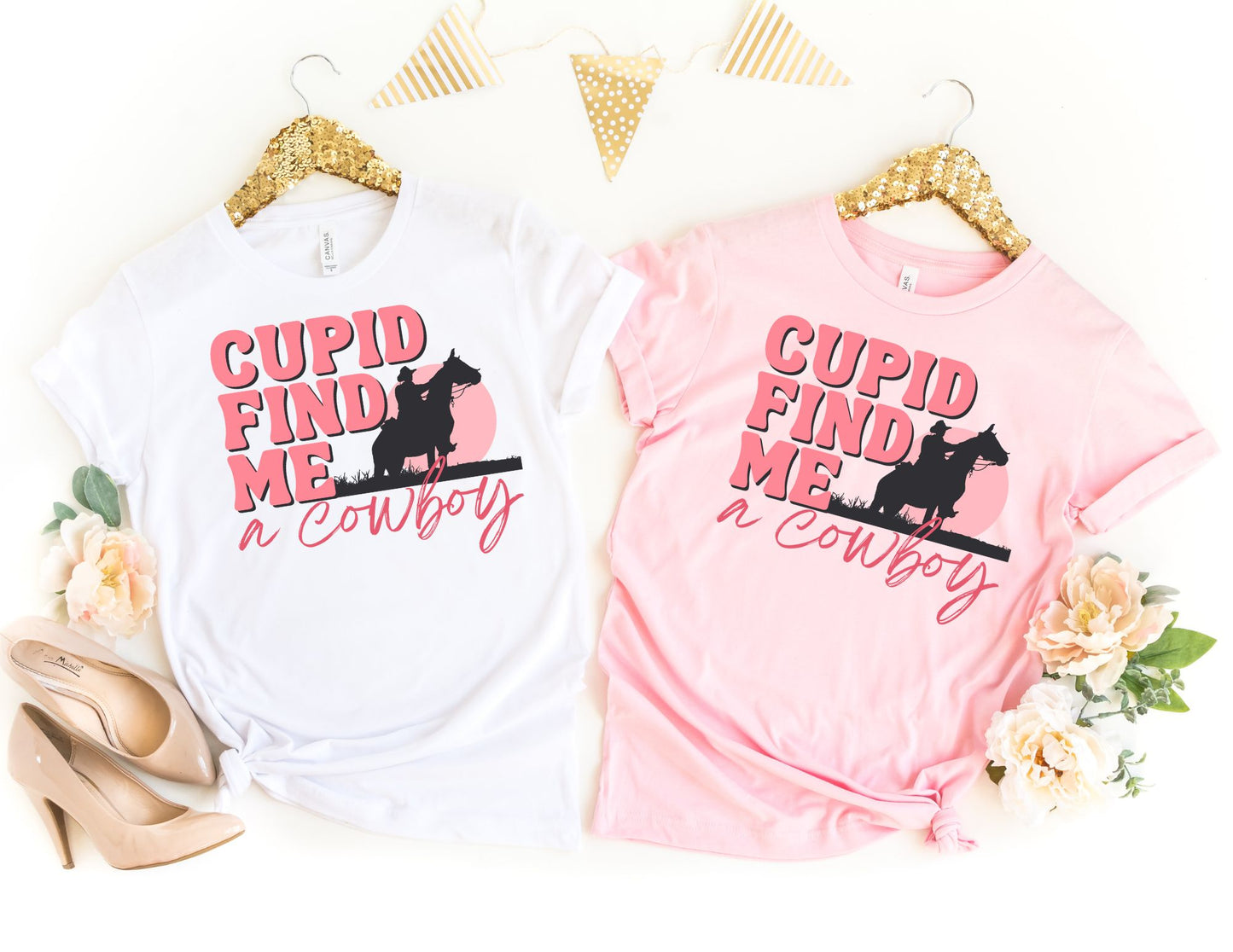 Cupid Find me a Cowboy Shirt - Valentines Day Shirt