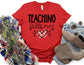 Teaching Fills my Heart Shirt - Valentine Teacher Shirt