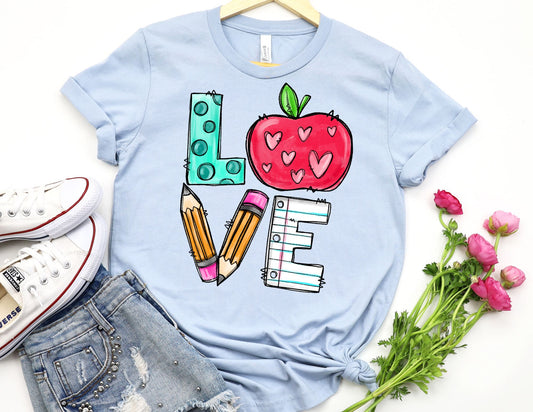 Teacher Love Shirt - Teacher Shirt