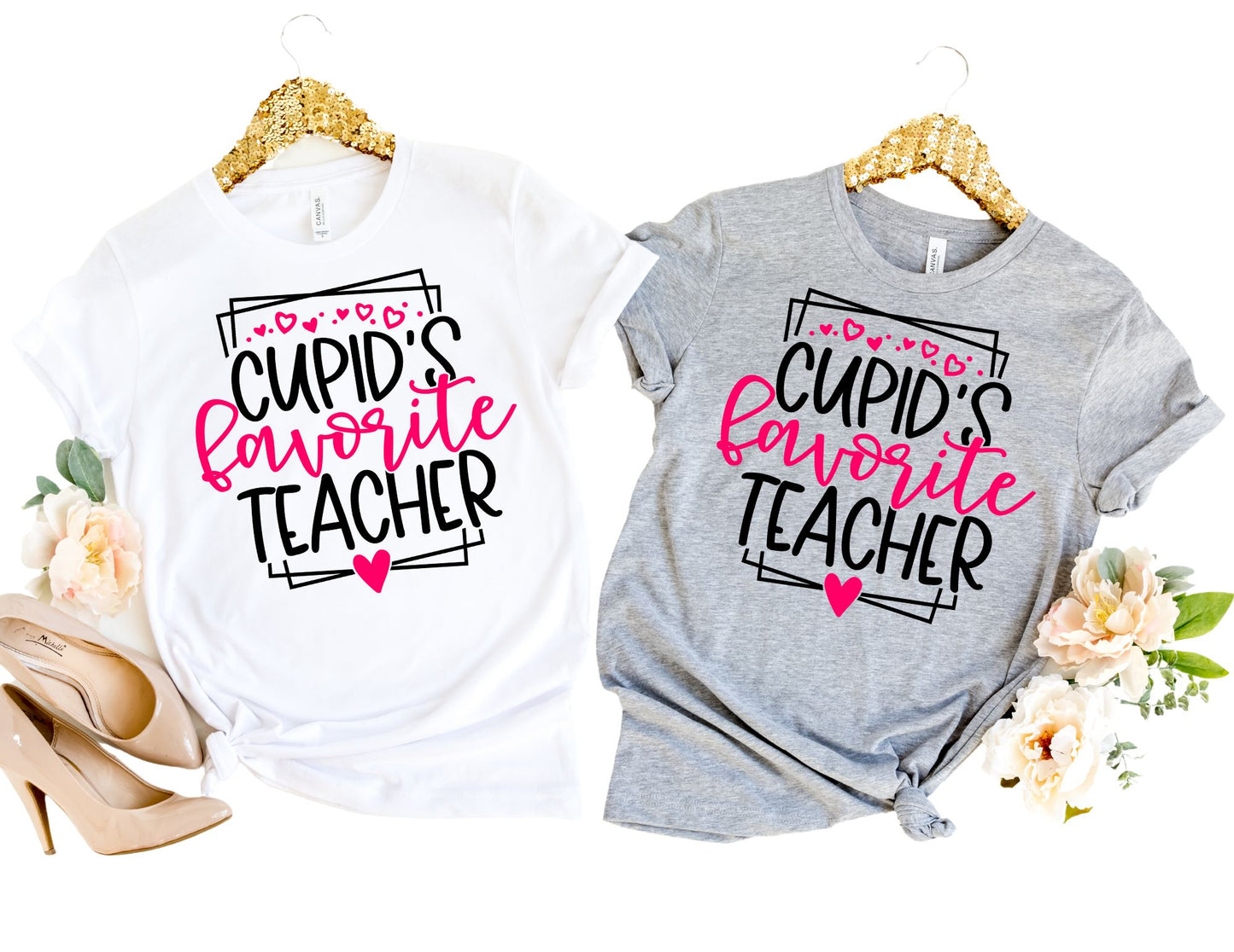 Cupid's Favorite Teacher Shirt - Valentine Teacher Shirt