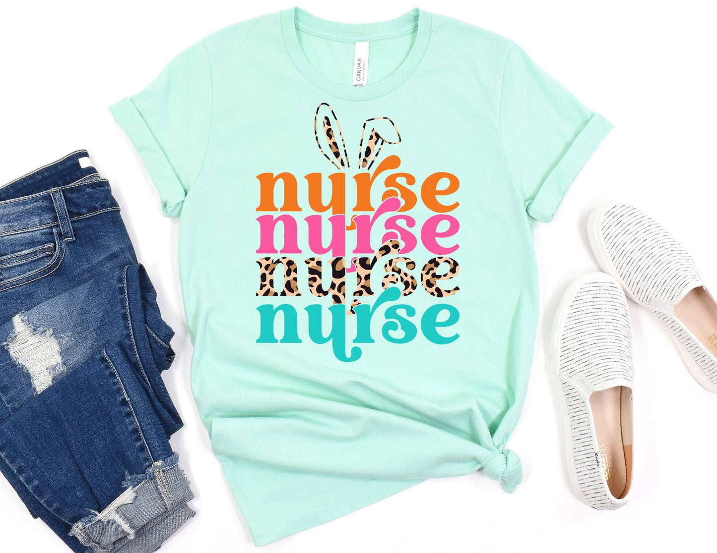 Nurse Bunny Shirt - Nurse Easter Shirt