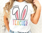Hoppy Teacher Shirt - Easter Teacher Shirt
