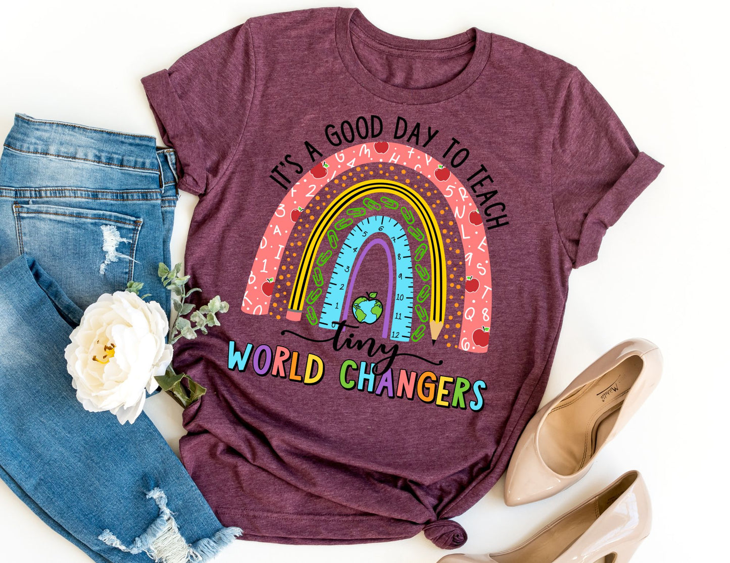 It's a Good Day to Teach Tiny World Changers Shirt - Teacher Shirt