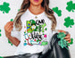 One Lucky Nurse Gnome Shirt - St Patricks Nurse Shirt