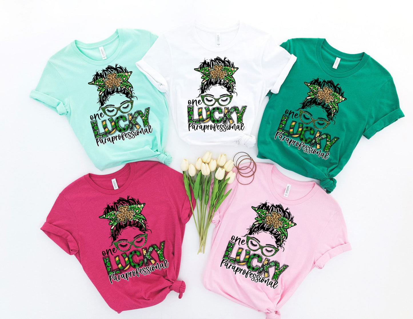 One Lucky Paraprofessional Shirt - Paraprofessional St Patricks Day Shirt