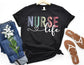 Leopard Nurse Life Shirt - Nurse Shirt