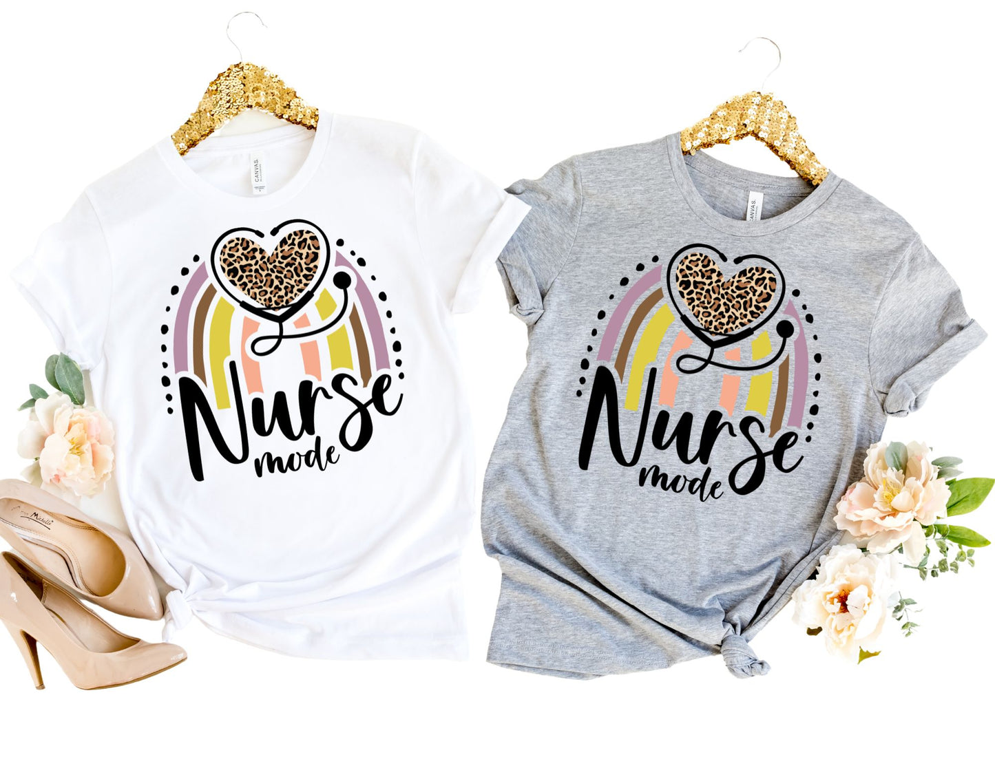 Nurse Mode Rainbow Shirt - Nurse Shirt