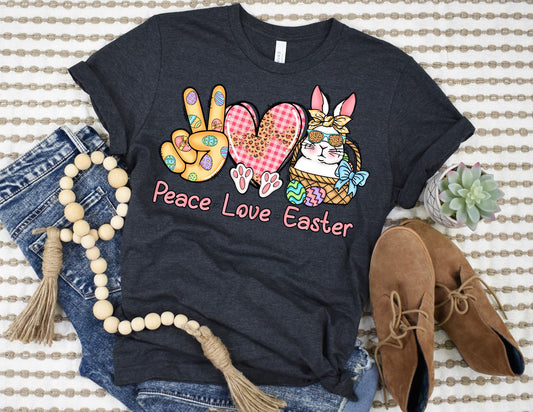 Peace Love Easter Shirt - Easter Shirt