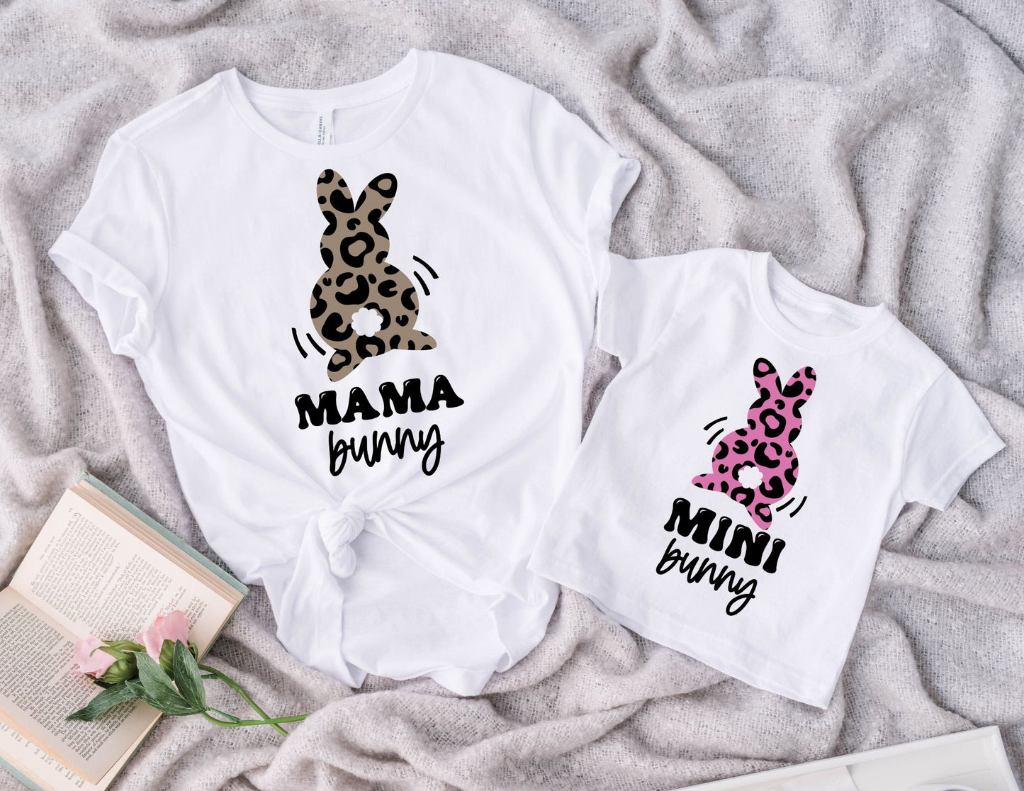 Mama Bunny Mini Bunny Shirt - Easter Mommy and Me Shirts