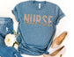 Rose Gold Leopard Nurse Shirt - Nurse Shirt