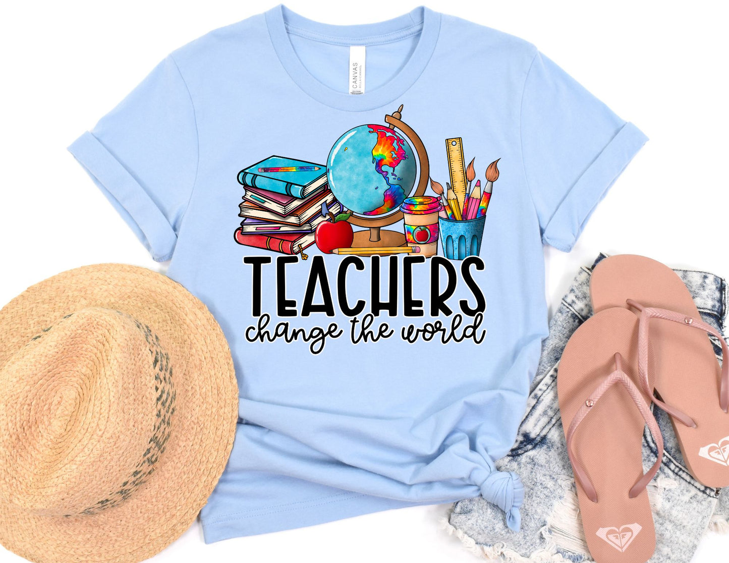 Teachers Change the World Shirt - Teacher Shirt