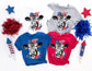 Patriotic Cow Shirt - 4th of July Shirt