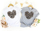 Mama Leopard Heart Shirt - Mom Shirt