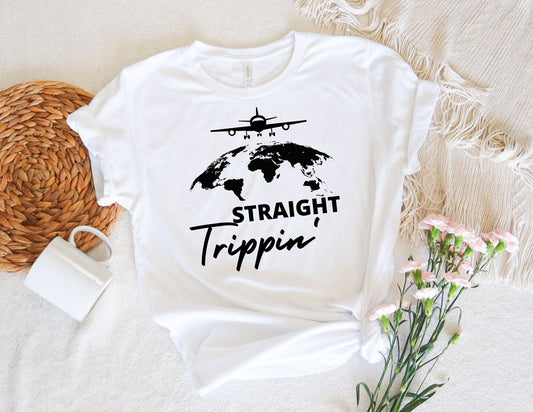 Straight Trippin Shirt - Vacation Shirt