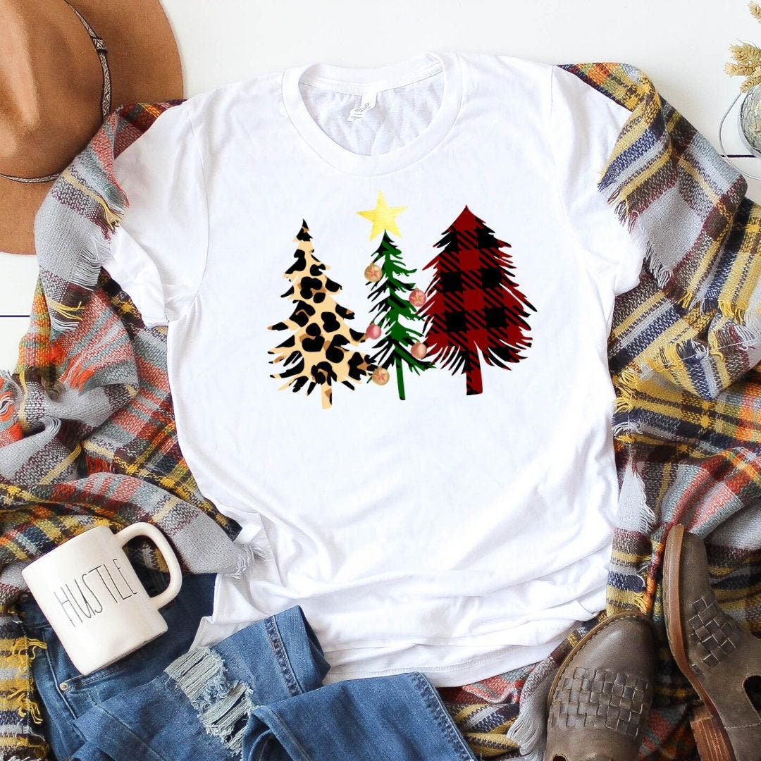 Christmas Tree Shirt - Leopard Christmas Tree Shirt