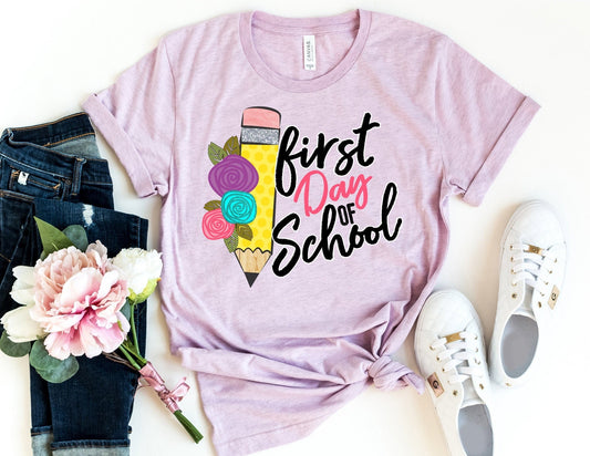 First Day of School Shirt - Teacher Shirt