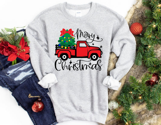 Merry Christmas Sweatshirt - Christmas Sweatshirt