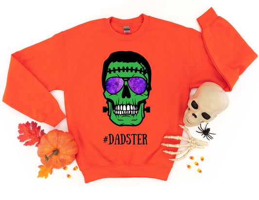 Dadster Sweatshirt - Dad Halloween Sweatshirt