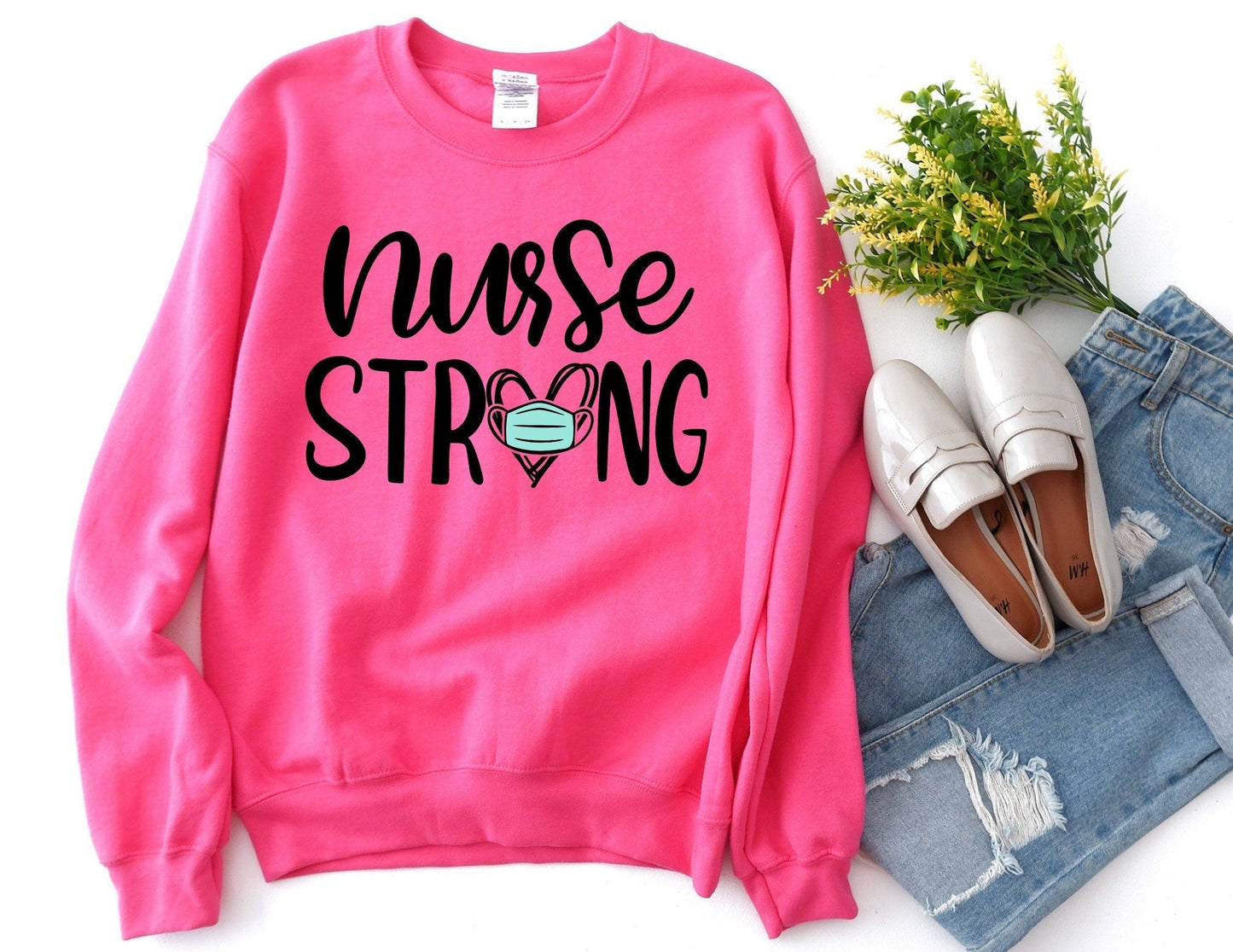 Nurse Strong Sweatshirt - Nurse Sweatshirt