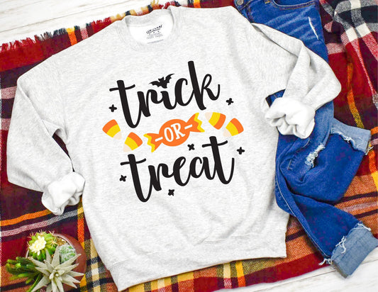 Trick or Treat Sweatshirt - Halloween Sweatshirt