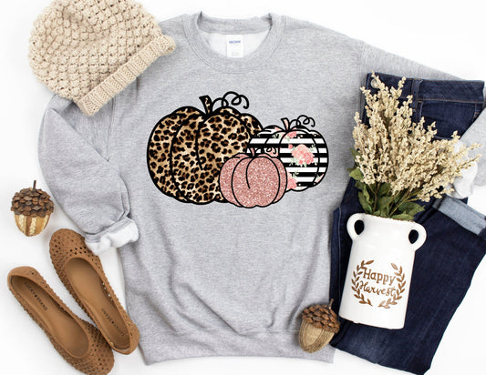 Fall Pumpkin Sweatshirt - Fall Sweatshirt