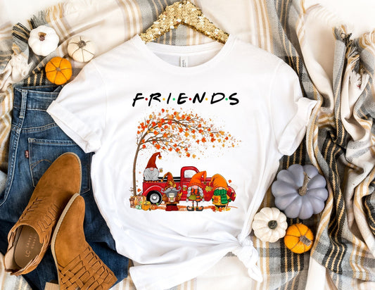 Friends Thanksgiving Shirt - Gnome Thanksgiving Shirt