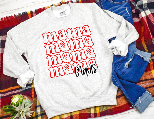 Mama Claus Sweatshirt - Mom Christmas Sweatshirt