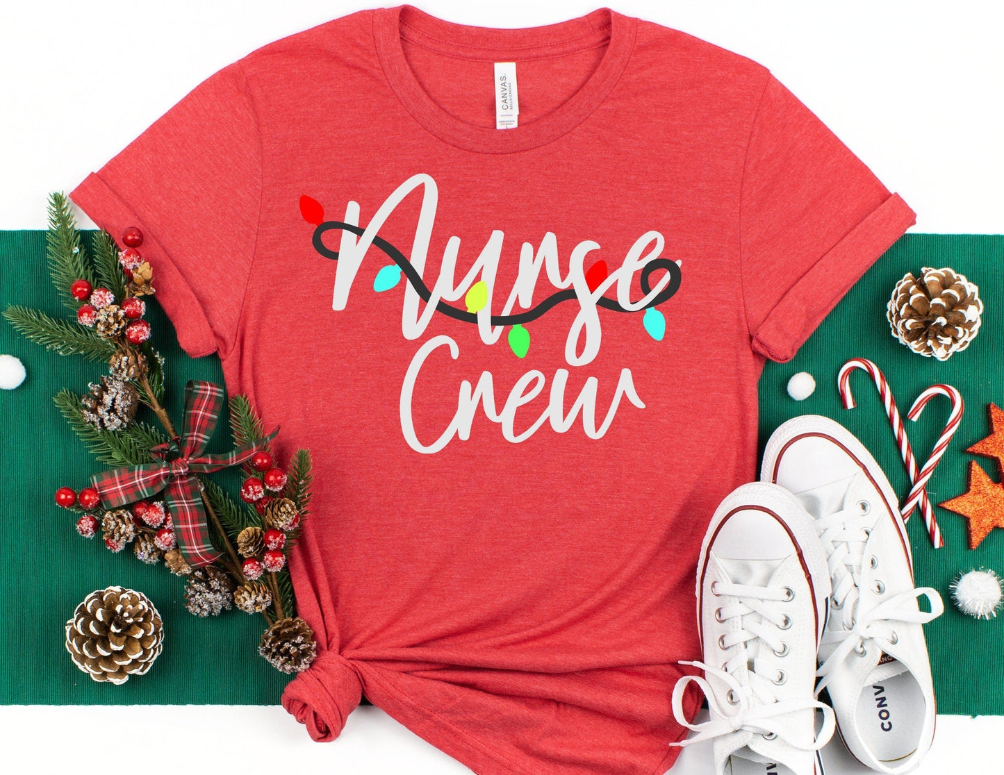 Nurse Crew Christmas Shirt - Christmas Nurse Shirt