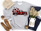 Valentine Truck Sweater - Valentines Day Sweatshirt