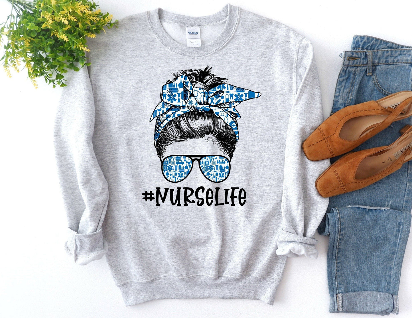 Nurse Life Lady Sweatshirt - Nurse Sweatshirt