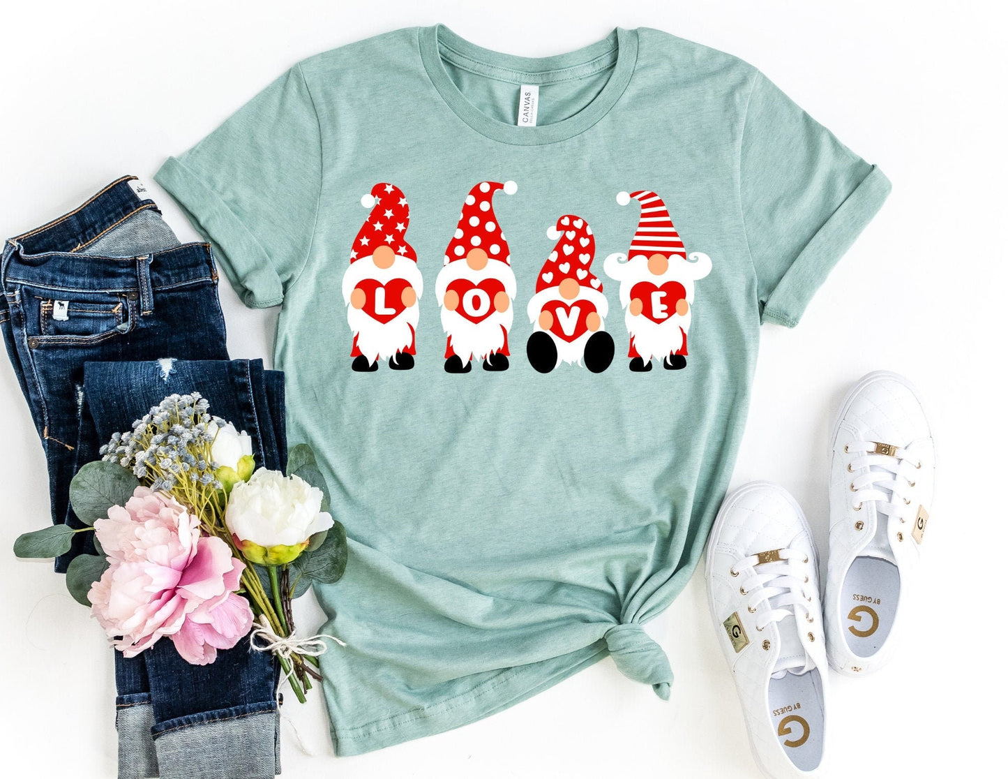 Gnome Valentine Shirt - Gnome Love Shirt