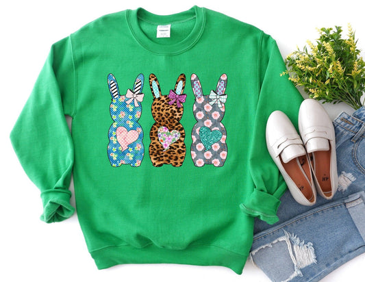 Easter Bunnies Sweatshirt - Easter Sweatshirt