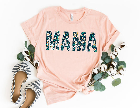 Mama Floral Shirt - Floral Mom Shirt