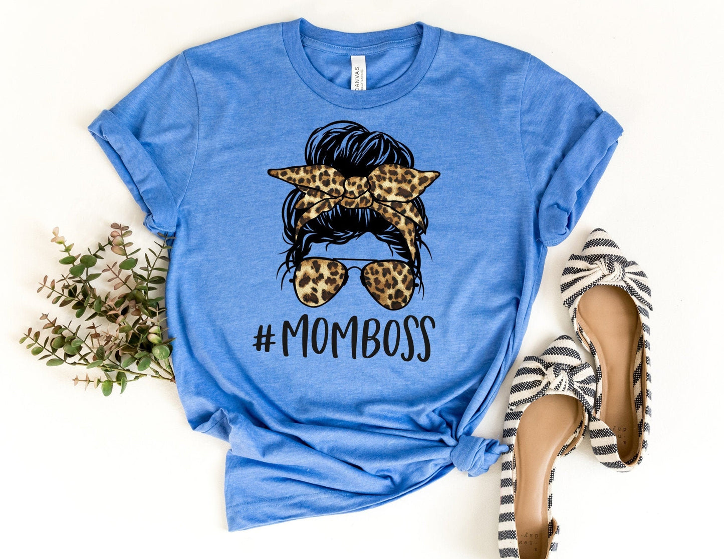 Mom Boss Leopard Shirt - Leopard Mom Shirt