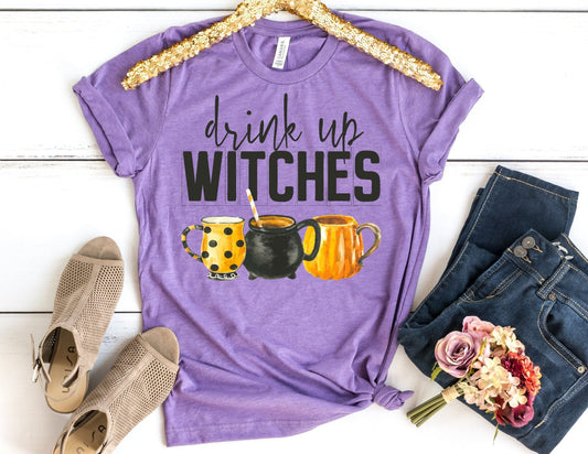 Drink Up Witches Shirt - Halloween Shirt