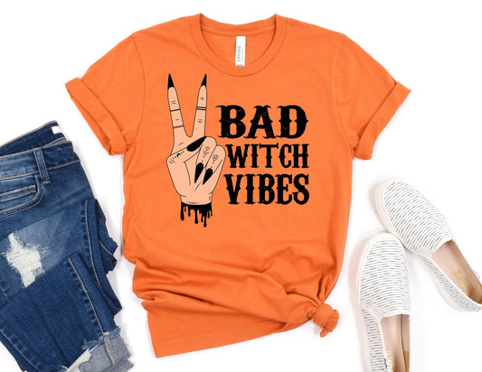 Bad Witch Vibes Shirt - Witch Halloween Shirt