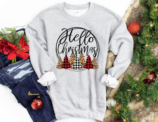 Hello Christmas Sweatshirt