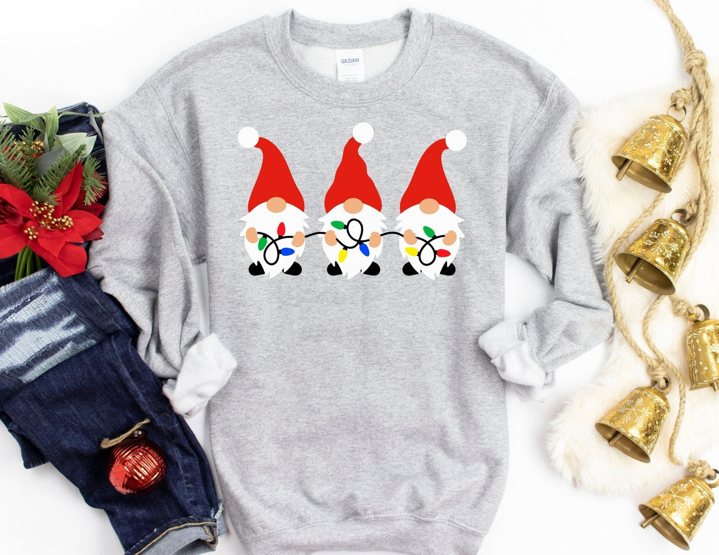 Christmas Gnomes Sweatshirt - Christmas Sweatshirt