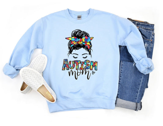 Autism Mom Sweatshirt - Mom Sweatshirt