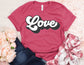 Retro Love Shirt - Valentines Day Shirt