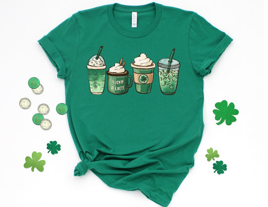 St Patricks Coffee Shirt - Coffee St Patricks day Shirt