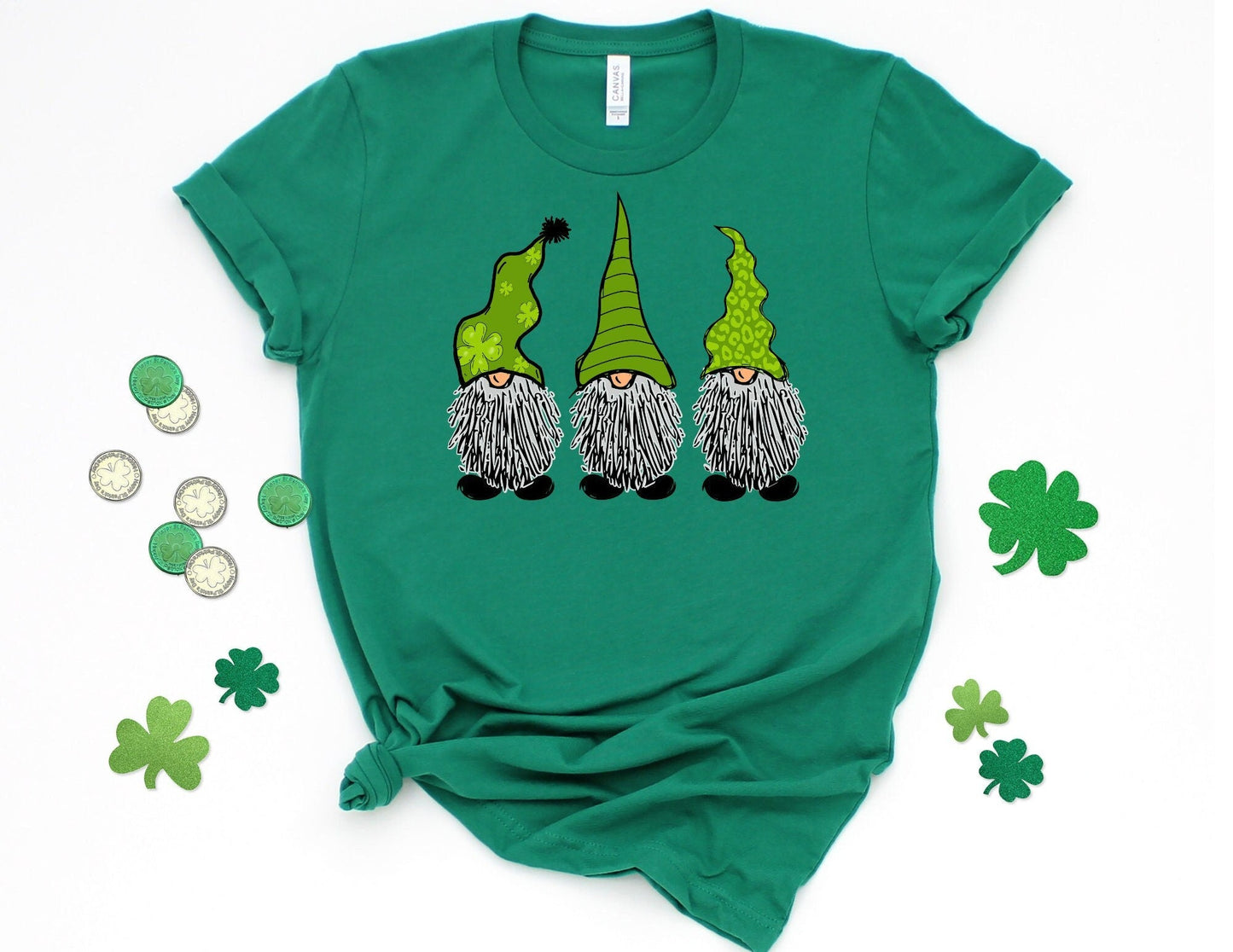 St Patricks Day Gnome Shirt - Gnome Saint Paddys Day Shirt