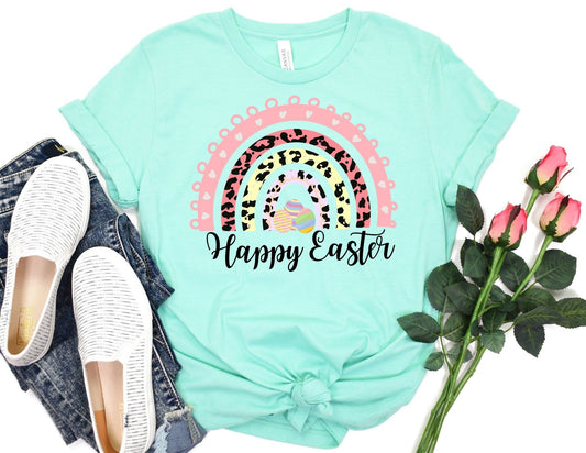 Happy Easter Rainbow Shirt - Easter Shirt