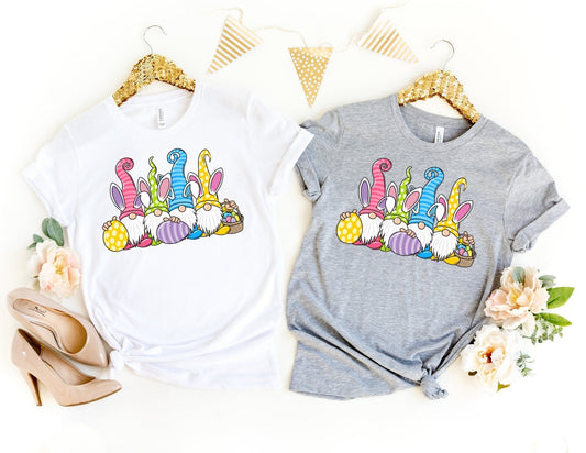 Gnome Bunny Shirt - Easter Shirt