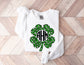 Monogram St Patty's Day Shamrock Sweatshirt - Custom St Patrick's Day Sweatshirt