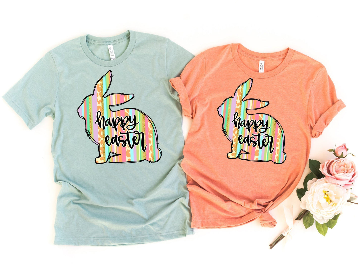 Happy Easter Pastel Shirt - Bunny Easter Shirt